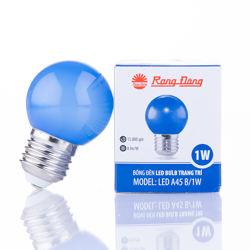 Led bulb trang trí A45 1W