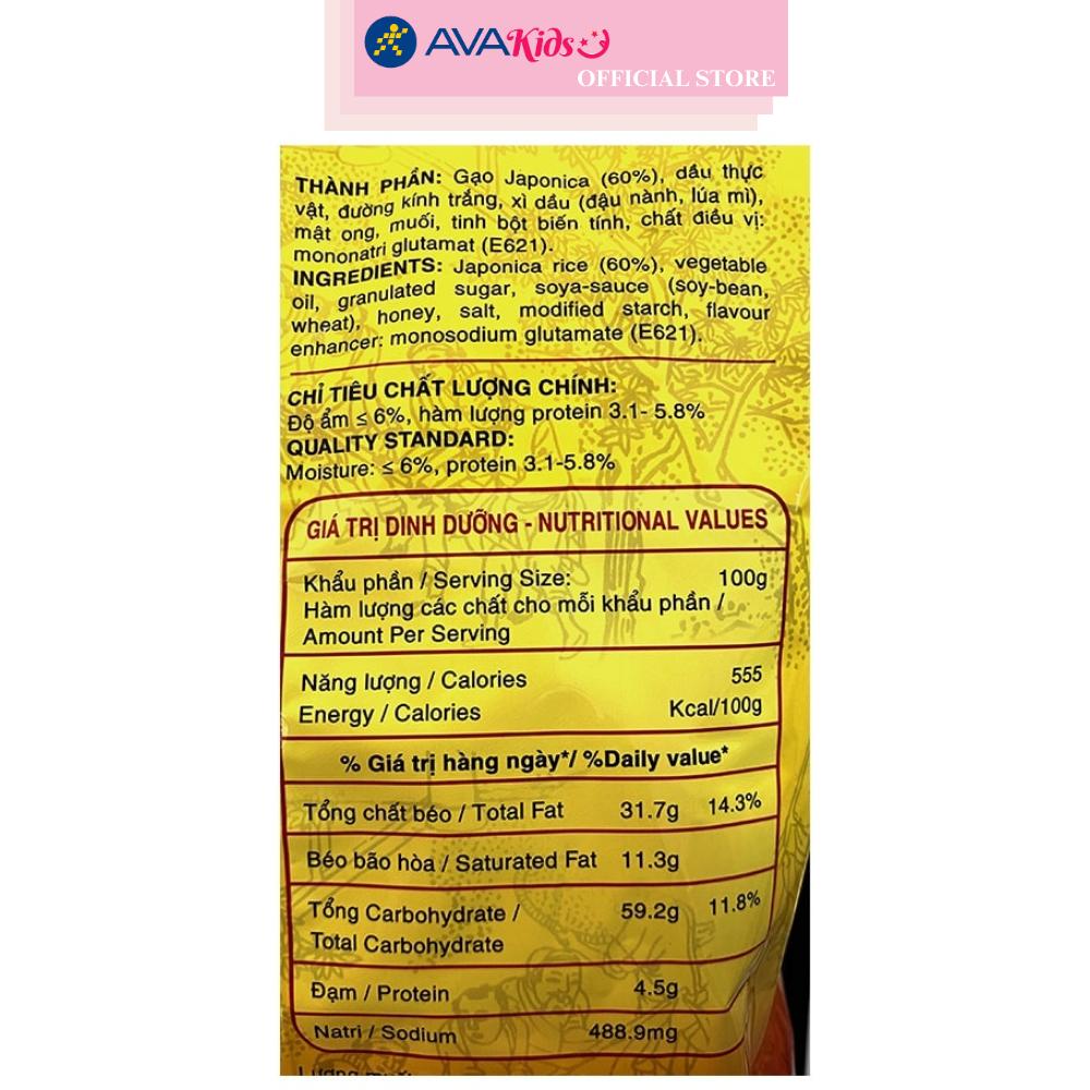 Bánh gạo Nhật Ichi vị Shouyu mật ong gói 180g (từ 1 tuổi)