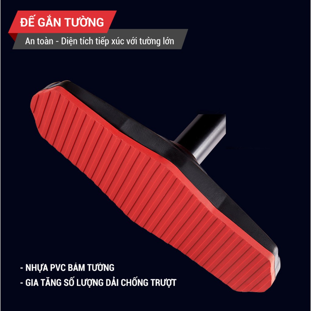 Xà đơn tập thể lực tại nhà thép chịu lực có thước thủy đo cân bằngdài 95-130cm