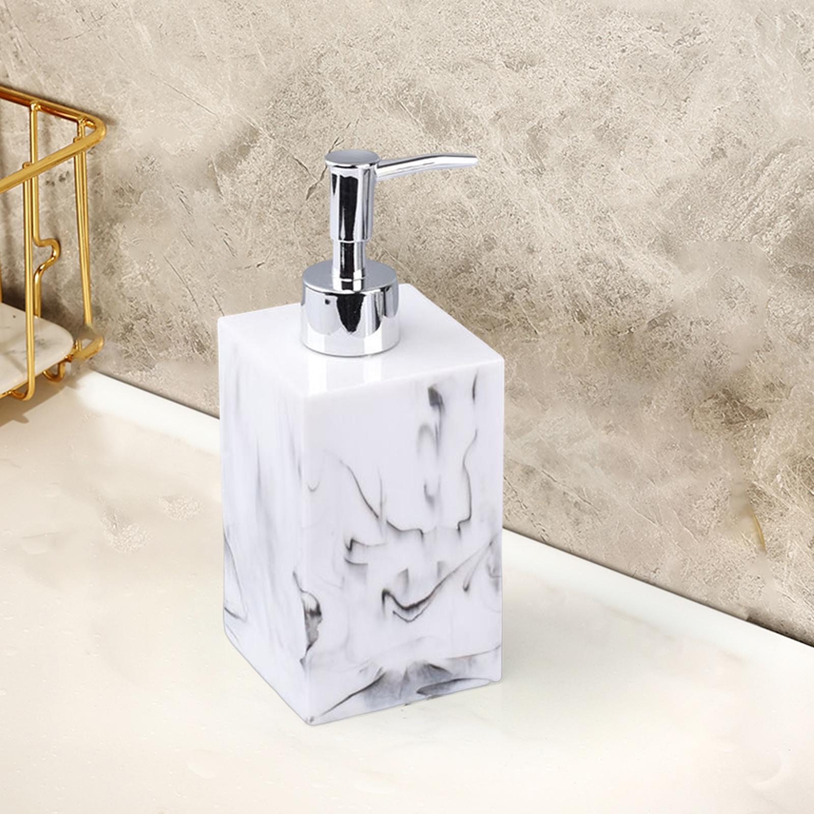Soap Dispenser Resin 500ml with Pump Bottle for  Conditioner Bathroom