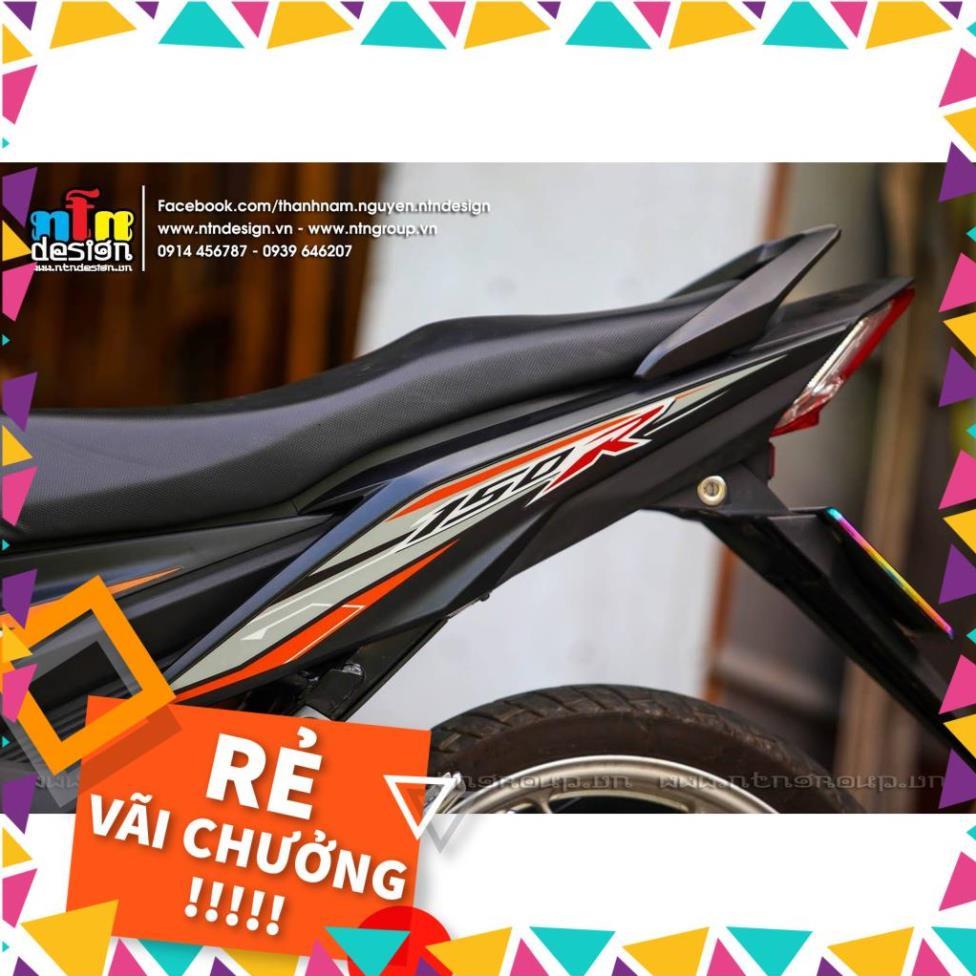 Tem Rời Sonic Mẫu 150R Cam Đen