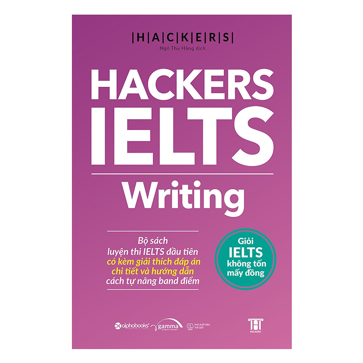 Hình ảnh Trạm Đọc Official | Hackers Ielts 4 cuốn  ( Listening + Reading + Speaking + Writing )