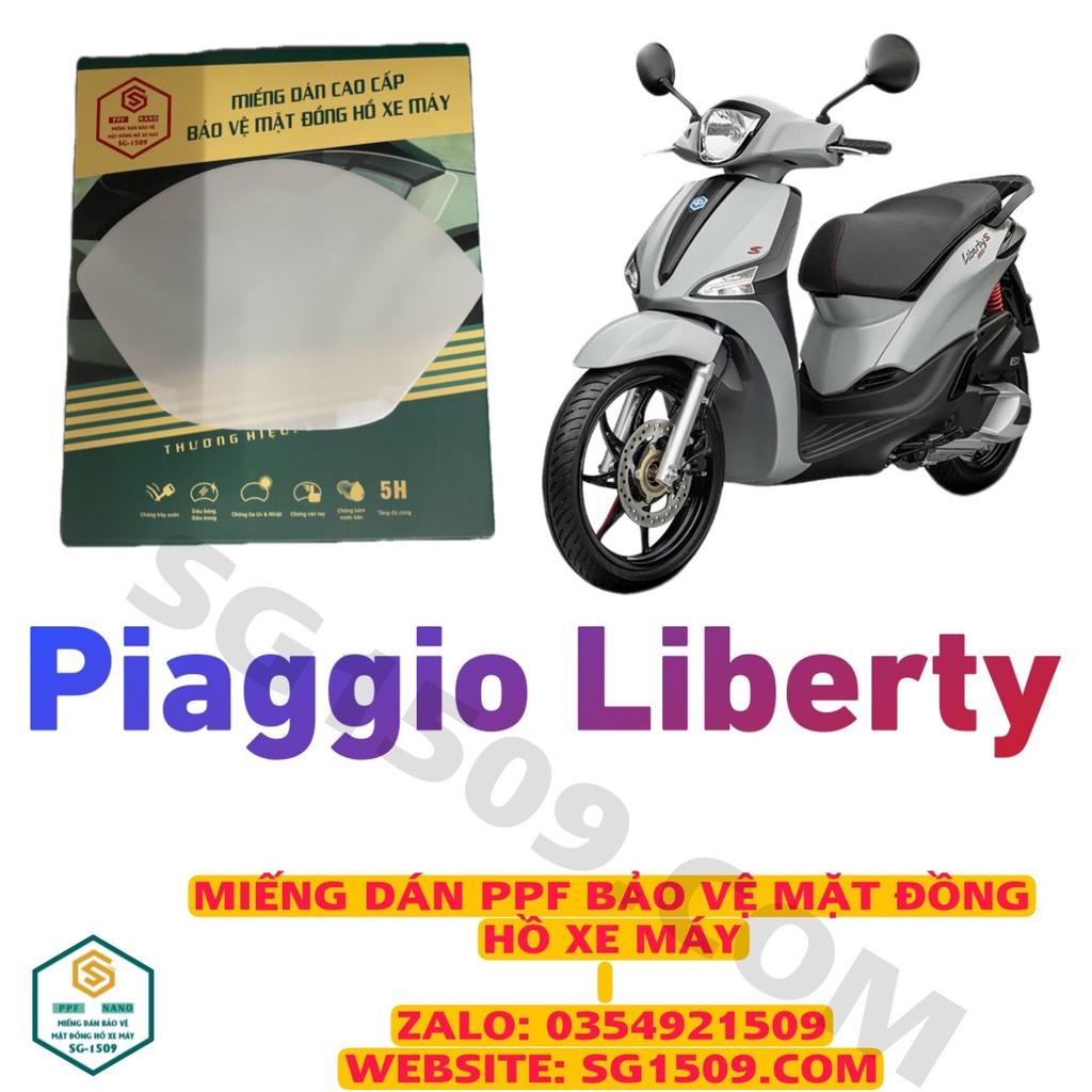 PPF PIAGGIO LIBERTY | MIẾNG DÁN PPF PIAGGIO LIBERTY CHỐNG TRẦY XƯỚC, PHỤC HỒI VẾT XƯỚC, LÀM MỚI MẶT ĐỒNG HỒ XE, SG1509