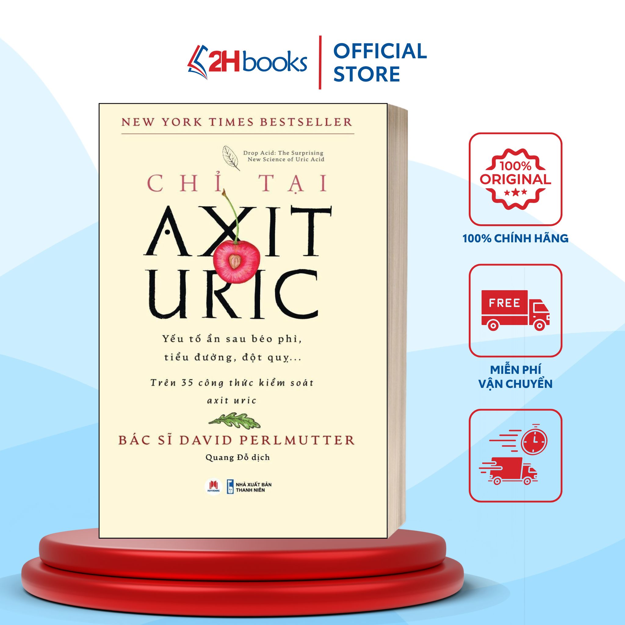 Sách- Chỉ Tại Axit Uric (Xuất Bản 2024)- 2HBooks
