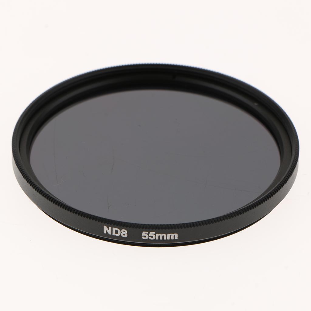 3-Piece Multi-Coated Glass Filter Kit  for 55mm DSLR Lens