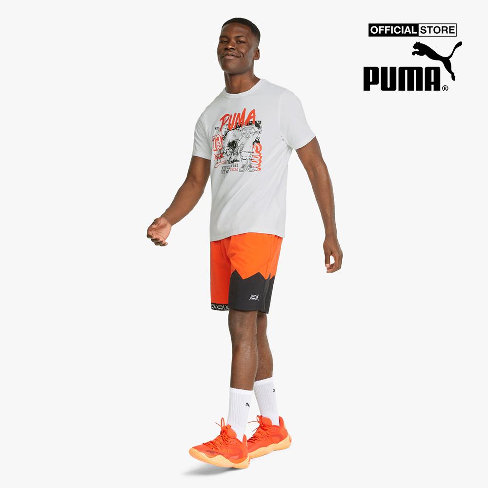 PUMA - Áo thun nam cổ tròn ngắn tay Dylan Basketball 532730