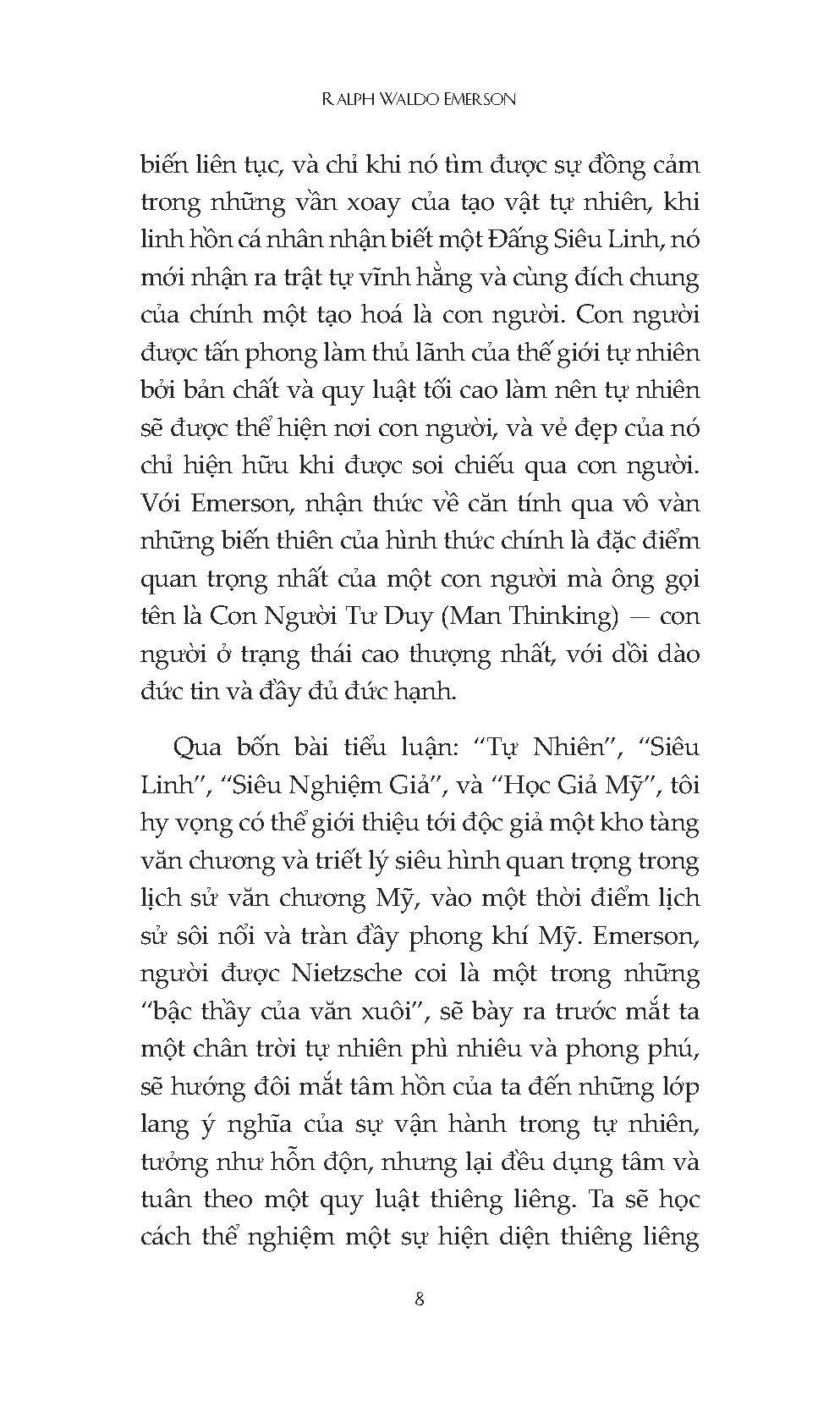 Sách - Phúc Cho Người Không Thấy Mà Tin - Tự Nhiên Và Những Bài Tiểu Luận Khác Của Ralph Waldo Emerson