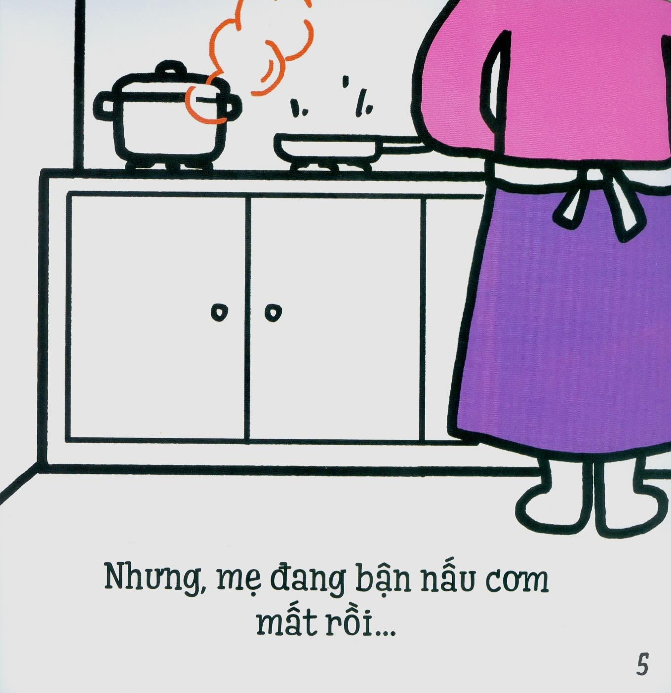 Ehon Kĩ Năng Sống - Miu Miu Tự Lập - Đi Tắm