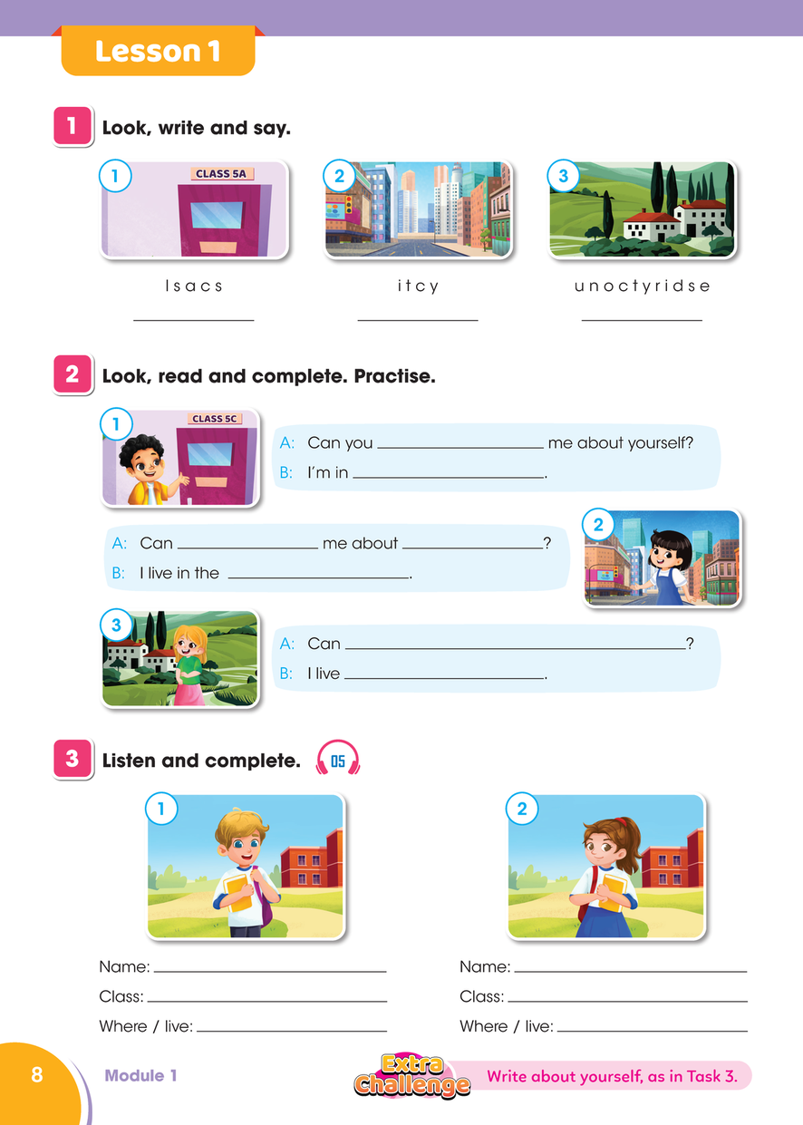 Sách - Dtpbooks - Sách Bài Tập Bổ Trợ và Tăng Cường - Tiếng Anh 5