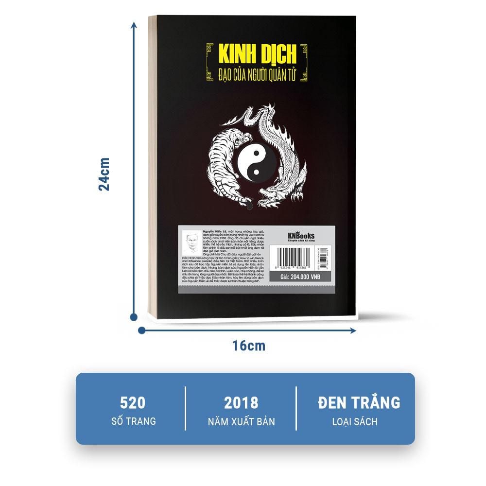 Sách Kinh Dịch Đạo Của Người Quân Tử (Nguyễn Hiến Lê - Tái Bản 2018) - BIZBOOKS - BẢN QUYỀN