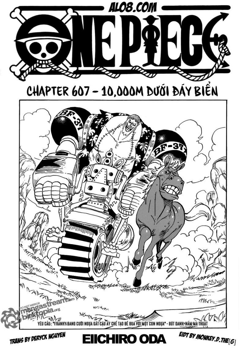 đảo hải tặc - one piece chapter 607 1