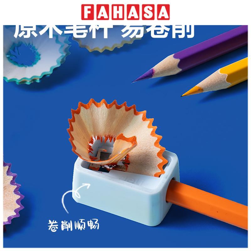 Hộp 72 Bút Chì Màu Nước - Hộp Thiếc - Deli HM451-72