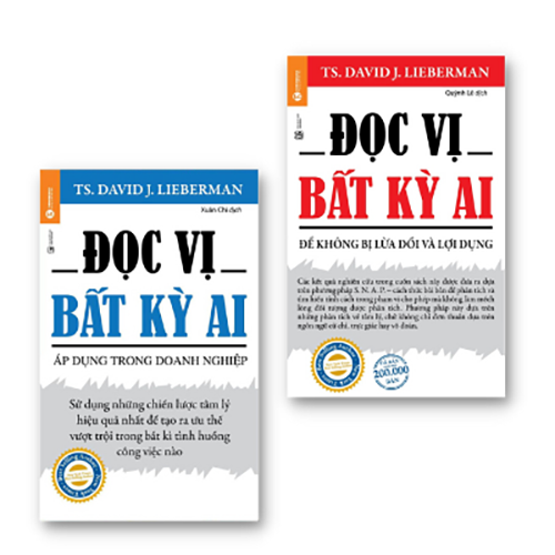 Combo 2 Cuốn: Đọc Vị Bất Kỳ Ai Để Không Bị Lừa Dối Và Lợi Dụng Và Đọc Vị Bất Kỳ Ai Áp Dụng Trong Doanh Nghiệp