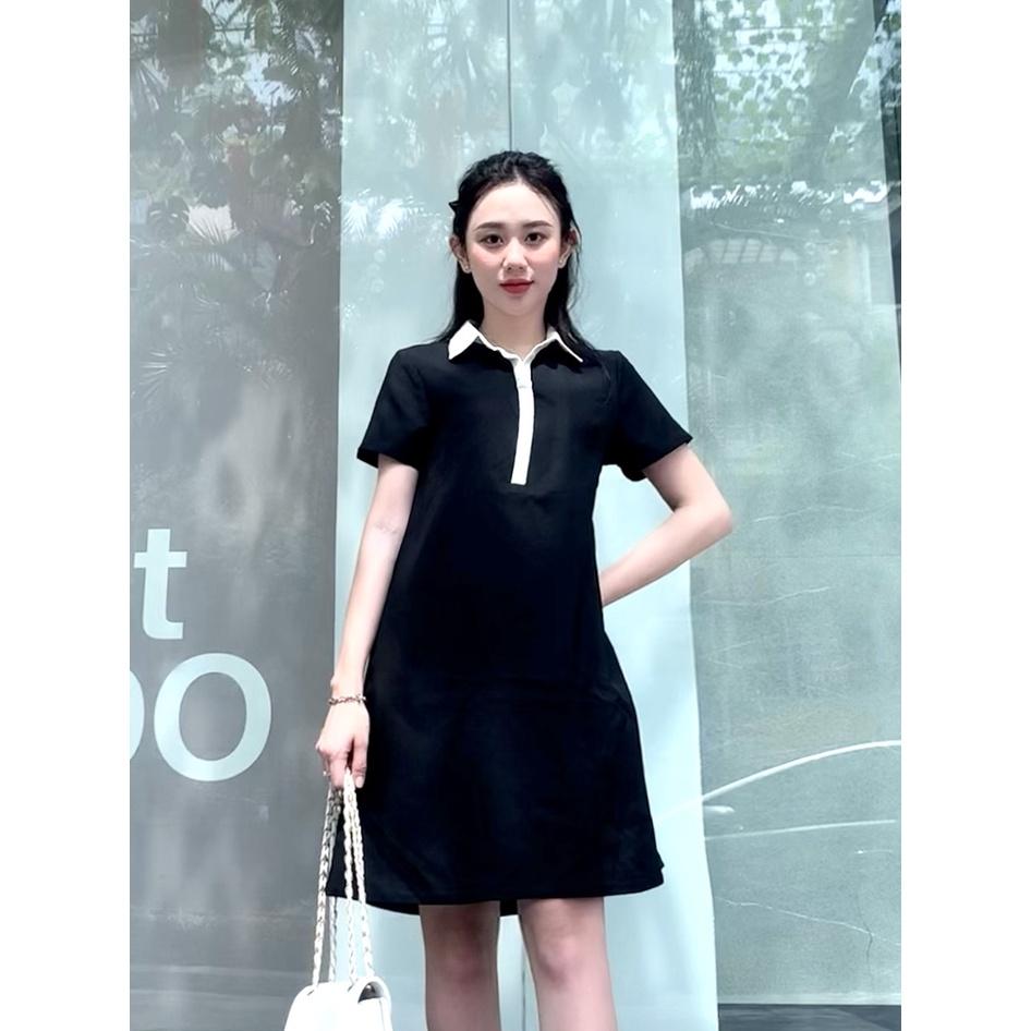 Đầm nữ Polo cài nút
