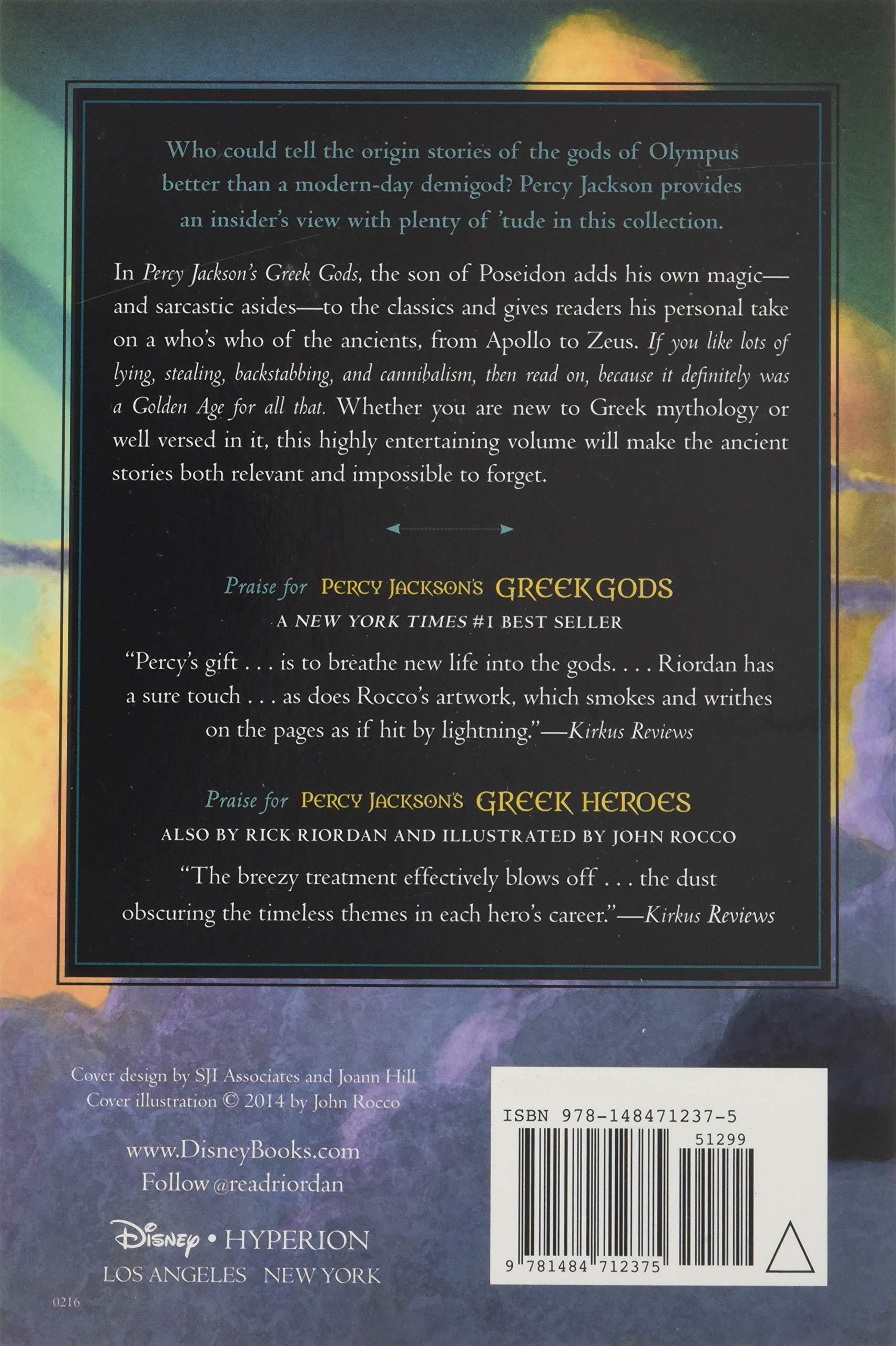 Percy Jackson's Greek Gods