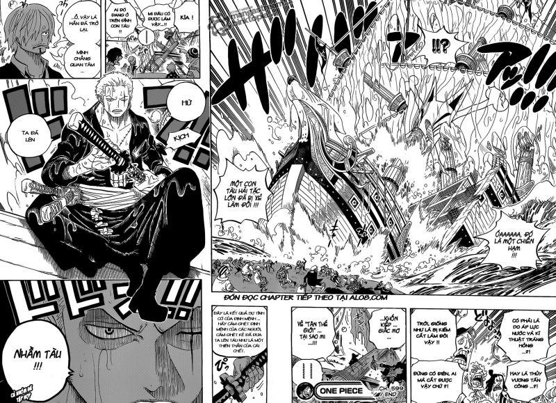đảo hải tặc - one piece chapter 599 17