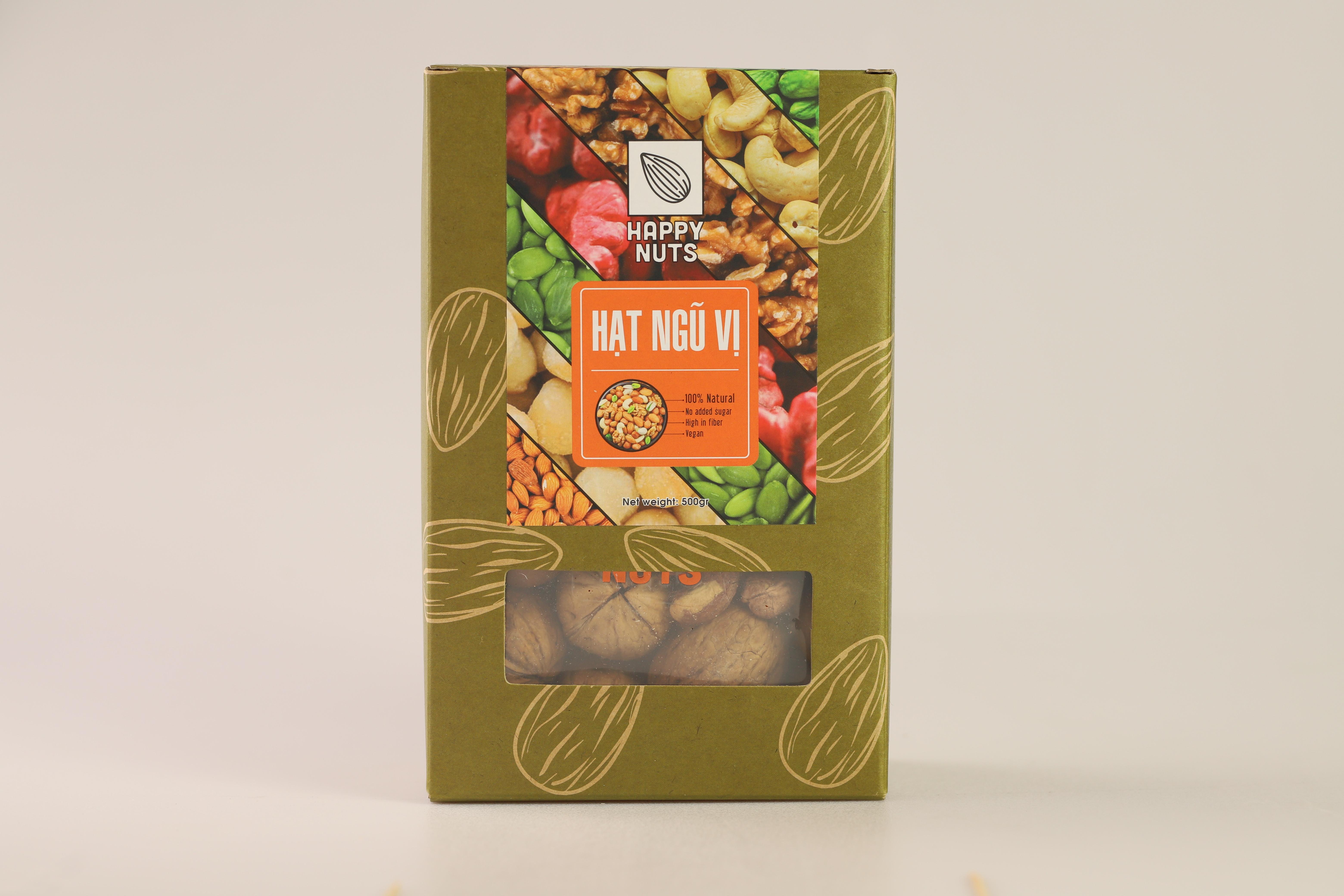 Hạt ngũ vị  Happy Nuts 500g