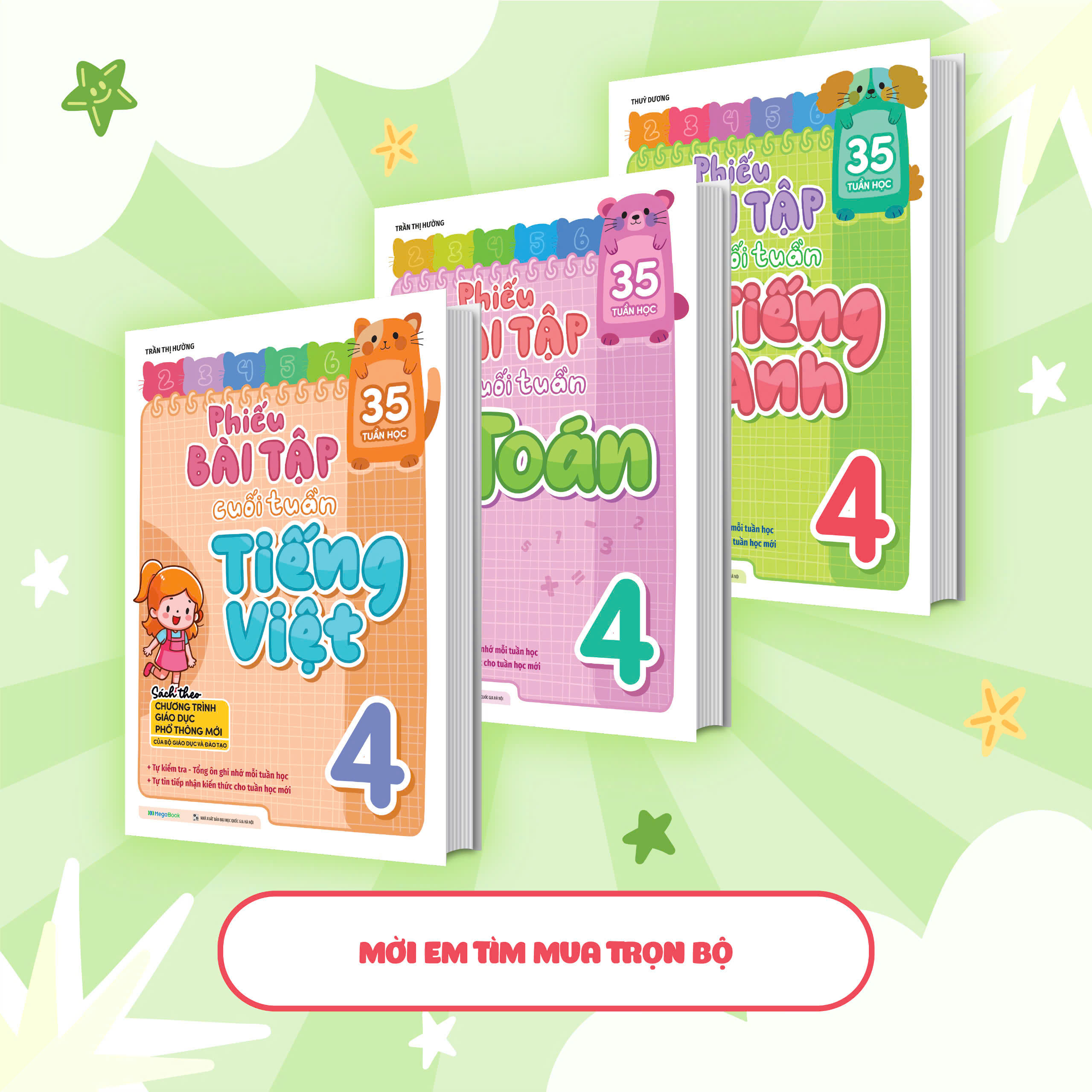 Phiếu bài tập cuối tuần Tiếng Anh 4 (Global)