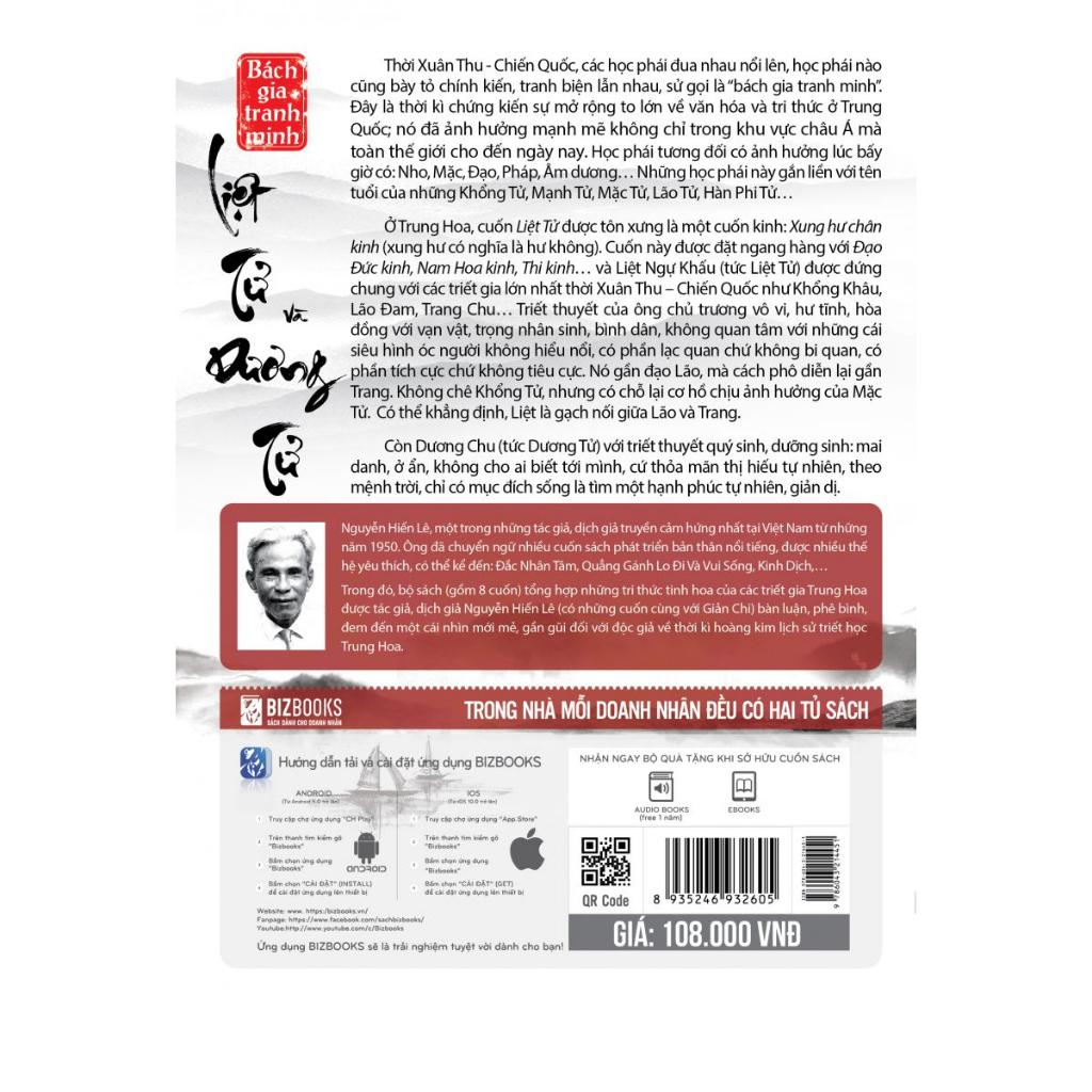 Sách - Bách gia tranh minh - Liệt Tử và Dương Tử