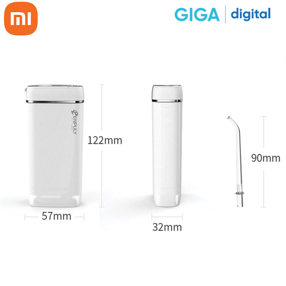 Máy tăm nước Xiaomi ENPULY Mini M6 Plus kháng nước IPX8 thuận tiện - Hàng Chính Hãng