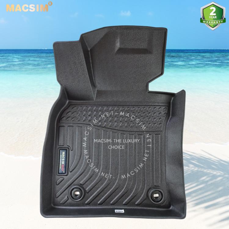 Thảm lót sàn xe ô tô Toyota Camry 2018 - tới nay chất liệu TPE thương hiệu Macsim màu đen