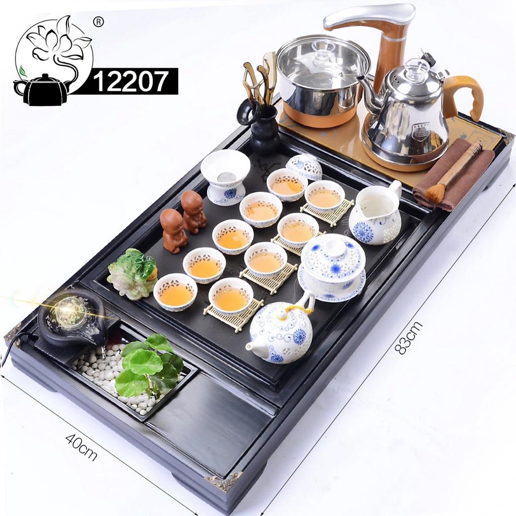 Bàn trà điện mã 122 gỗ thông - bàn trà điện thông minh đa năng - bảo hành 12 tháng - làm quà tặng, quà biếu lịch sự, sang trọng, ý nghĩa.