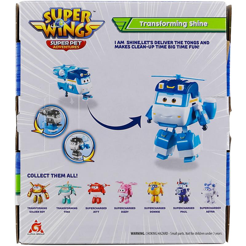 Đồ Chơi SUPERWINGS Robot Biến Hình Cỡ Lớn Shine Lấp Lánh YW770239