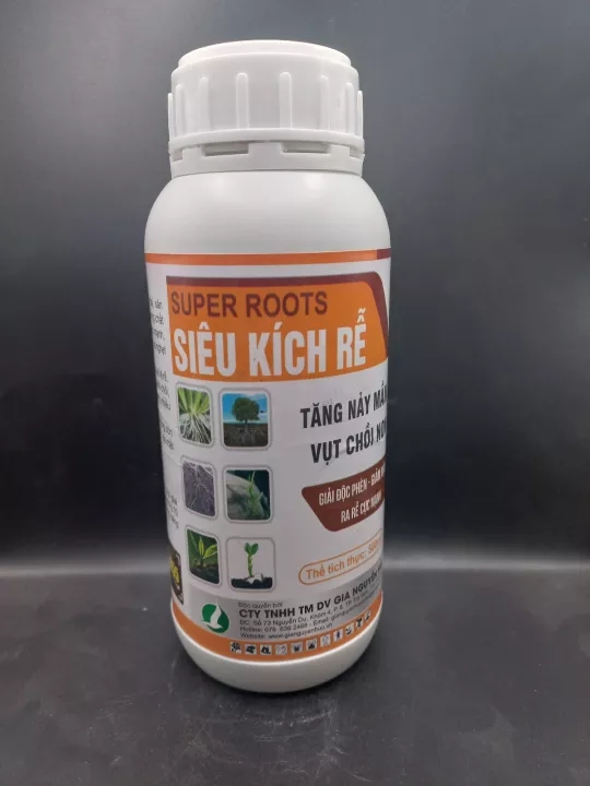 Phân bón lá Super Roots Siêu kích rễ 500ml
