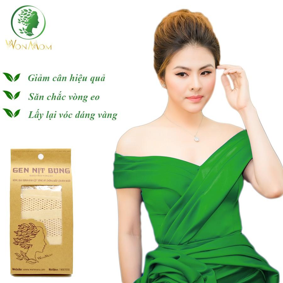 Gen Nịt Bụng Săn Chắc Eo, Free Size, Có Đai Định Hình Wonmom