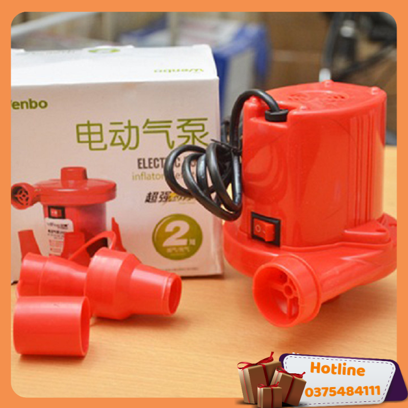 Bơm Điện 2 Chiều Siêu Mạnh, Bơm Ghế Hơi, Nệm Hơi, Bơm Bóng Hút Chân Không Chăn Màn Siêu Tiện Lợi - Hàng Loại 1
