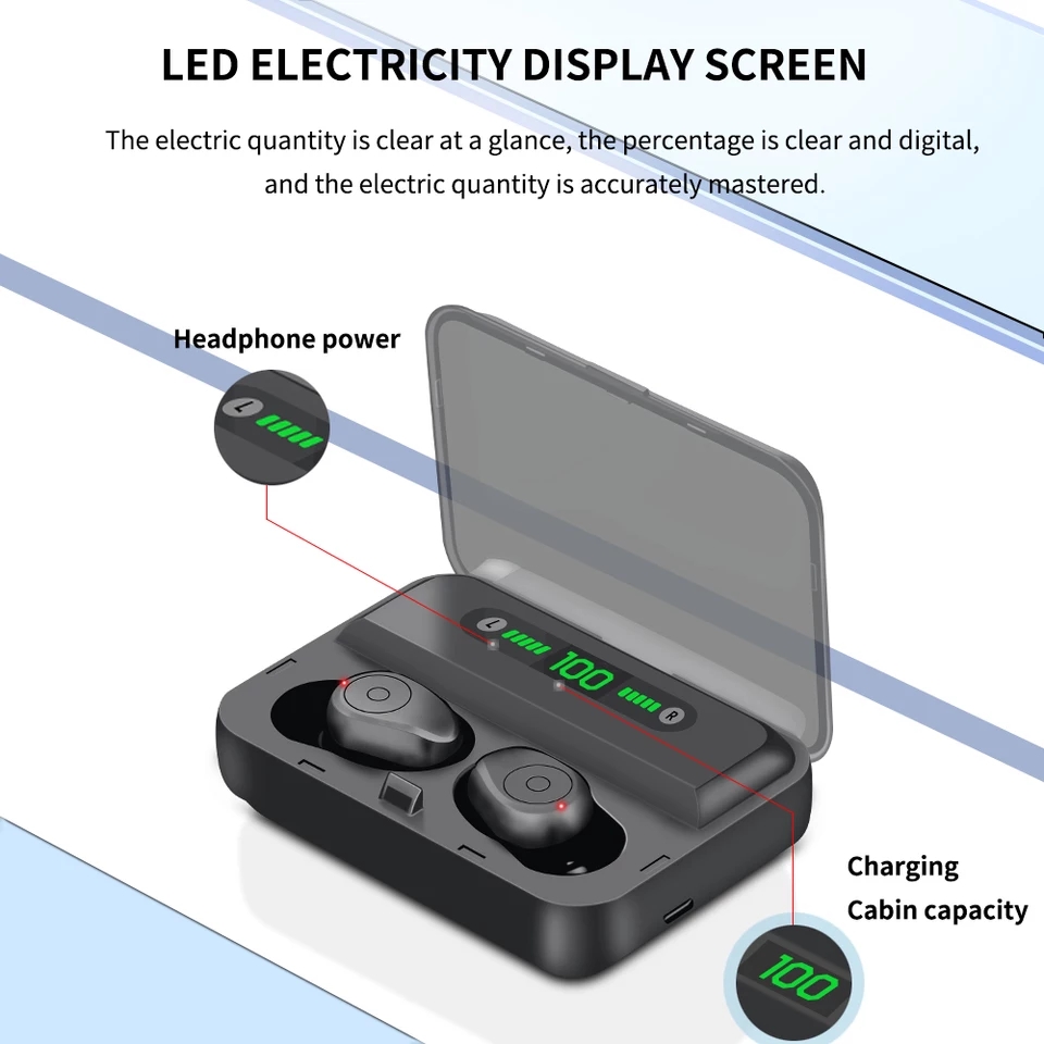 Tai nghe bluetooth không dây F9 -5   D808