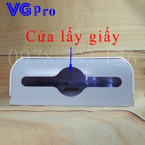 Hộp Đựng Giấy Lau Tay Treo Tường Trong Nhà Vệ Sinh Nhà Bếp A808 Bởi VGpro