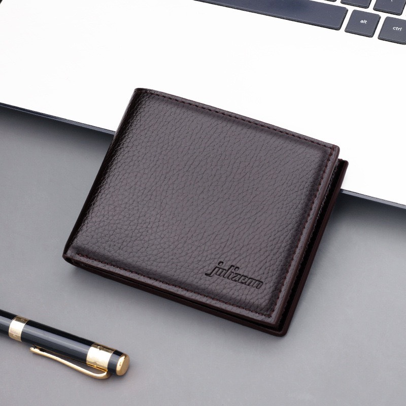 Ví Da Nam Jolizeon Wallet Official Da Bò Sáp Mexico Cao Cấp Ví Ngang Cao Cấp- DRU - Hàng Chính Hãng