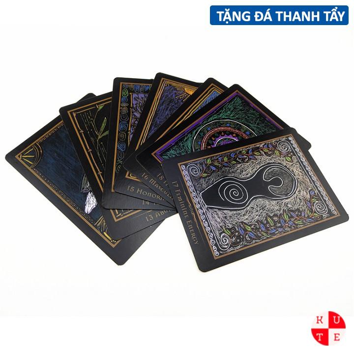 Bộ Bài Oracle Shamanic Healing 44 Lá Bài Tặng File Tiếng Anh Và Đá Thanh Tẩy