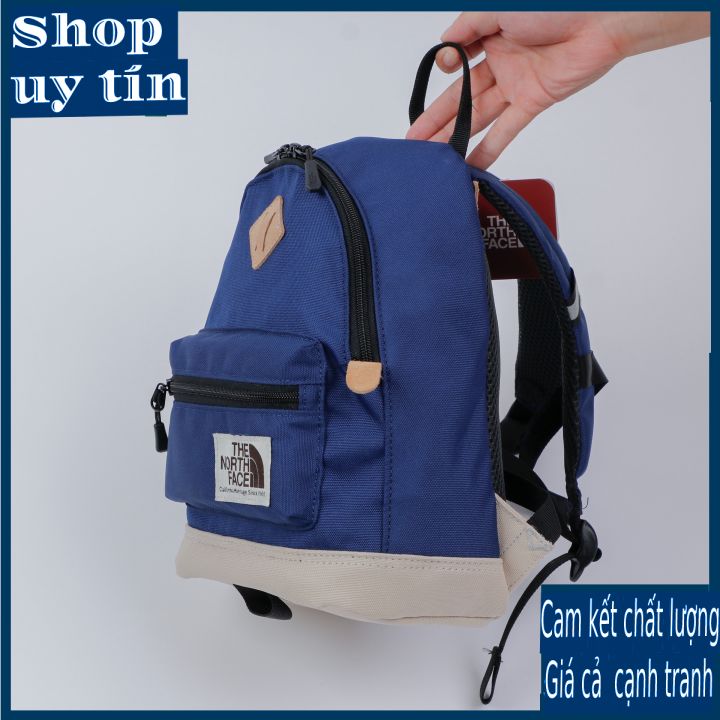 Freeship - BALO TRẺ EM THE NF BERKELEY BACKPACK CHỐNG THẤM PHỤ LIỆU XỊN - màu cam / vàng / xanh lam / đen / xanh nhạt