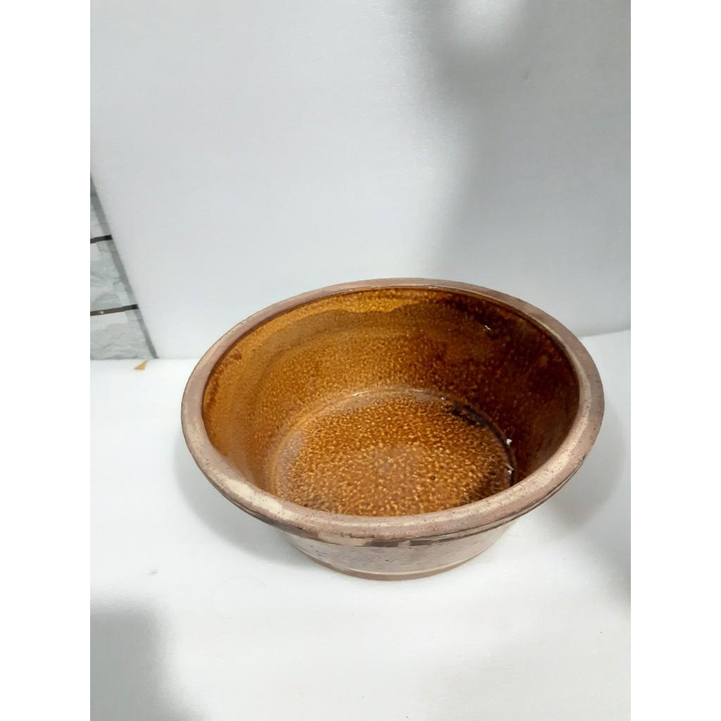 Chậu sành đựng đồ C10*R26 cm