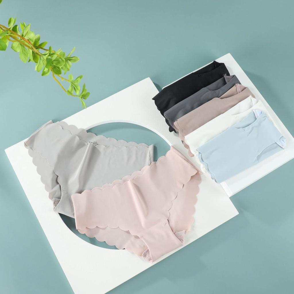 Quần lót su mềm mại cao cấp viền sóng sexy cho nữ QLN031