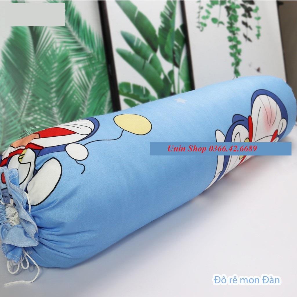 (Siêu giảm giá) Áo gối ôm, vỏ gối ôm loại to mẫu Răng Sói bao gối dài poly cotton 30x100cm loại đẹp