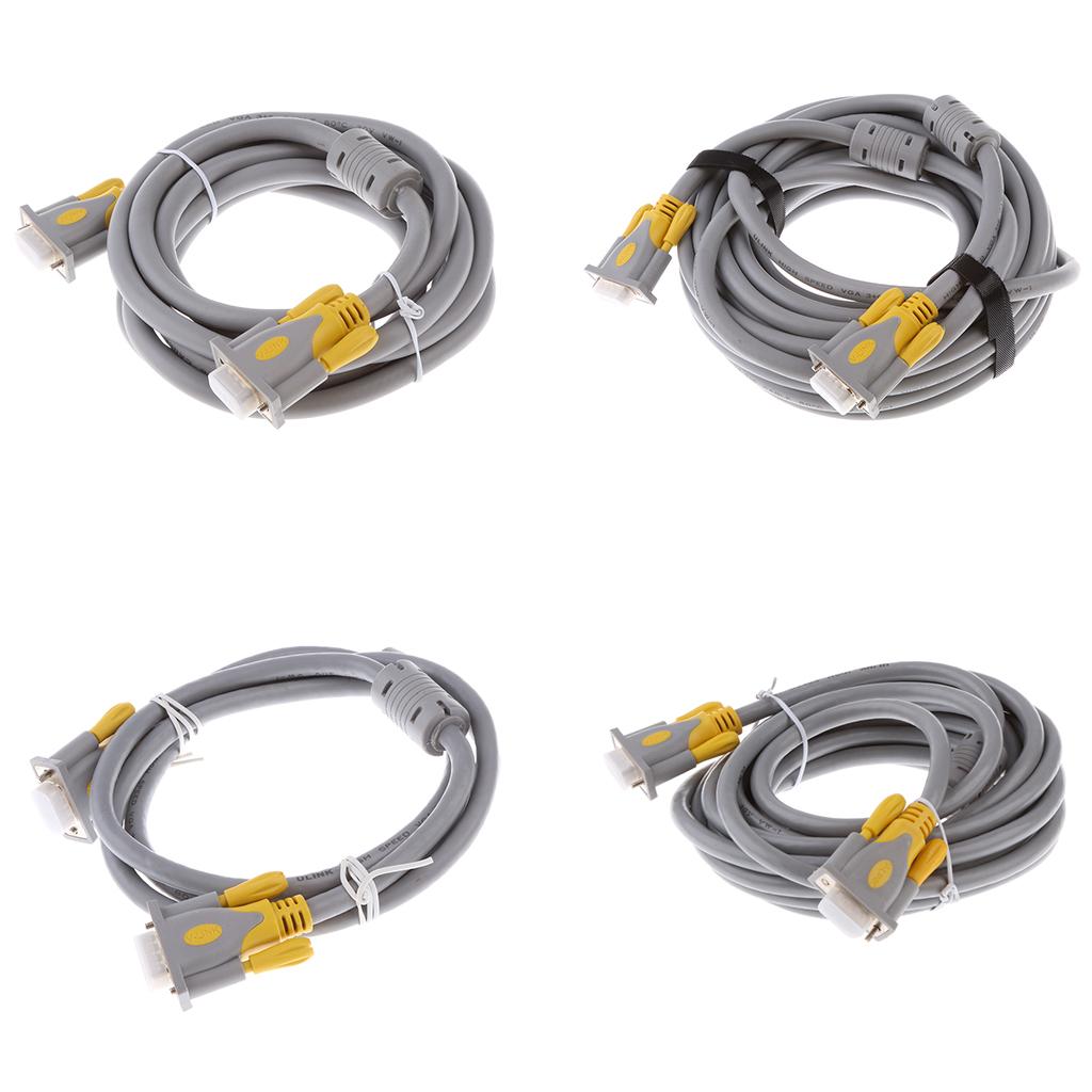 VGA Video Cable for Monitor HDTV VGA Projection Cable