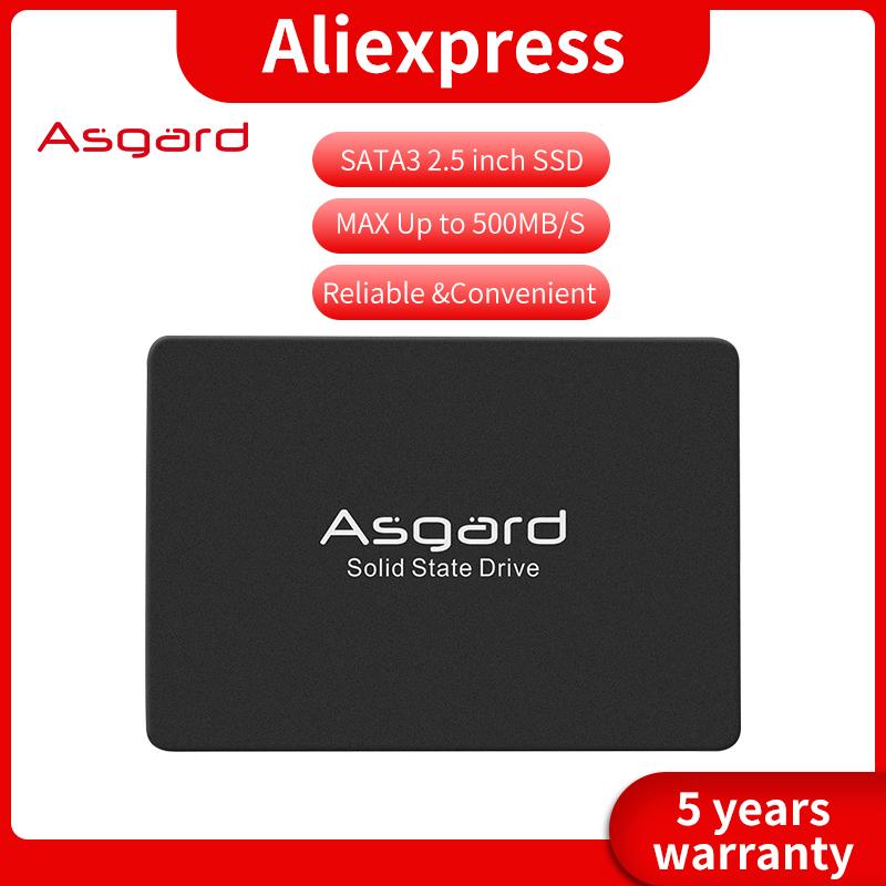 Asgard SSD 2.5 SATA3 250gb 1TB 2TB 4tb SSD Ổ Cứng Gắn Trong Máy Tính Xách Tay 1tb Máy Tính Để Bàn Đĩa Thể Rắn