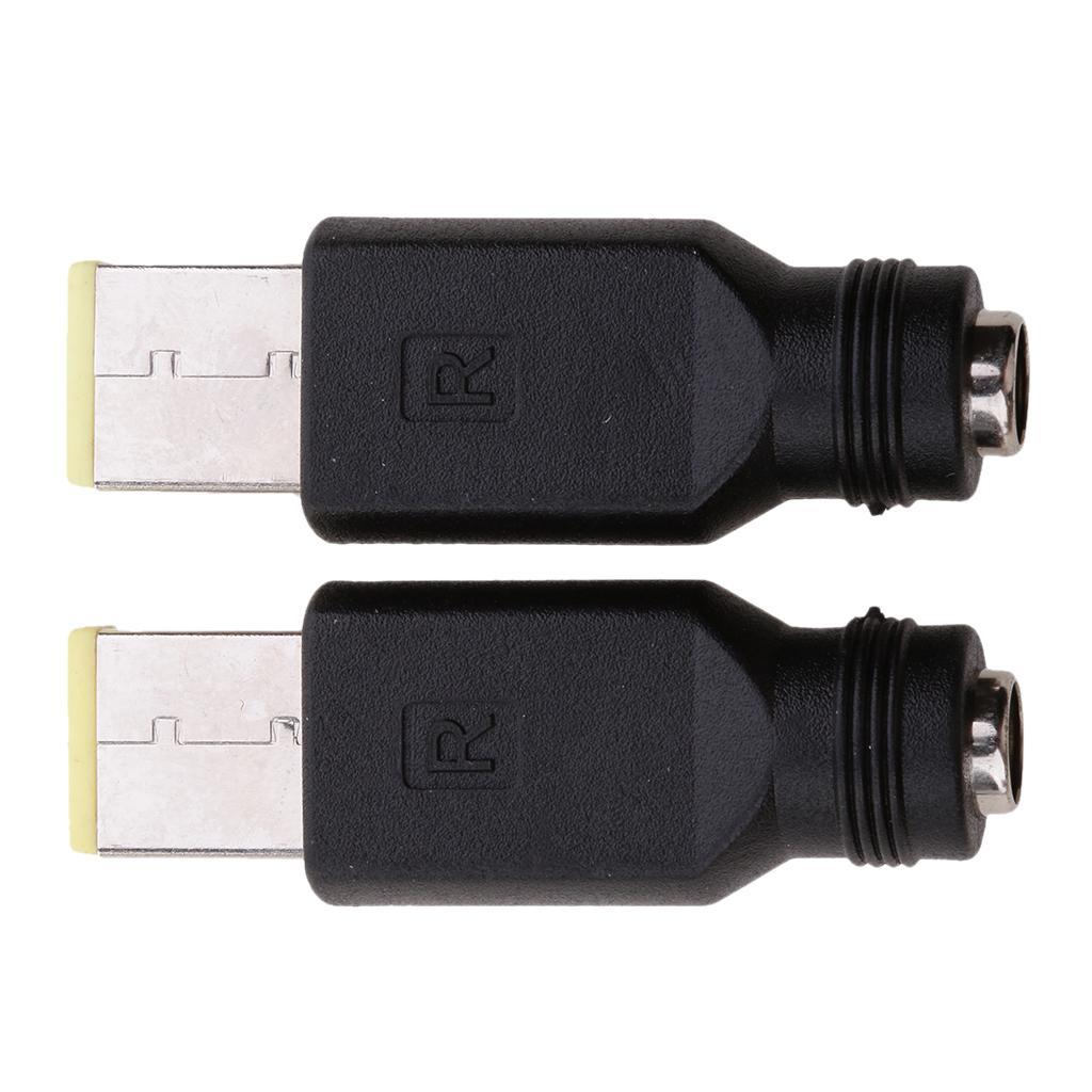 2PCS 5.5mmx 2.1mm Power Adapter Converter Connector For   X1