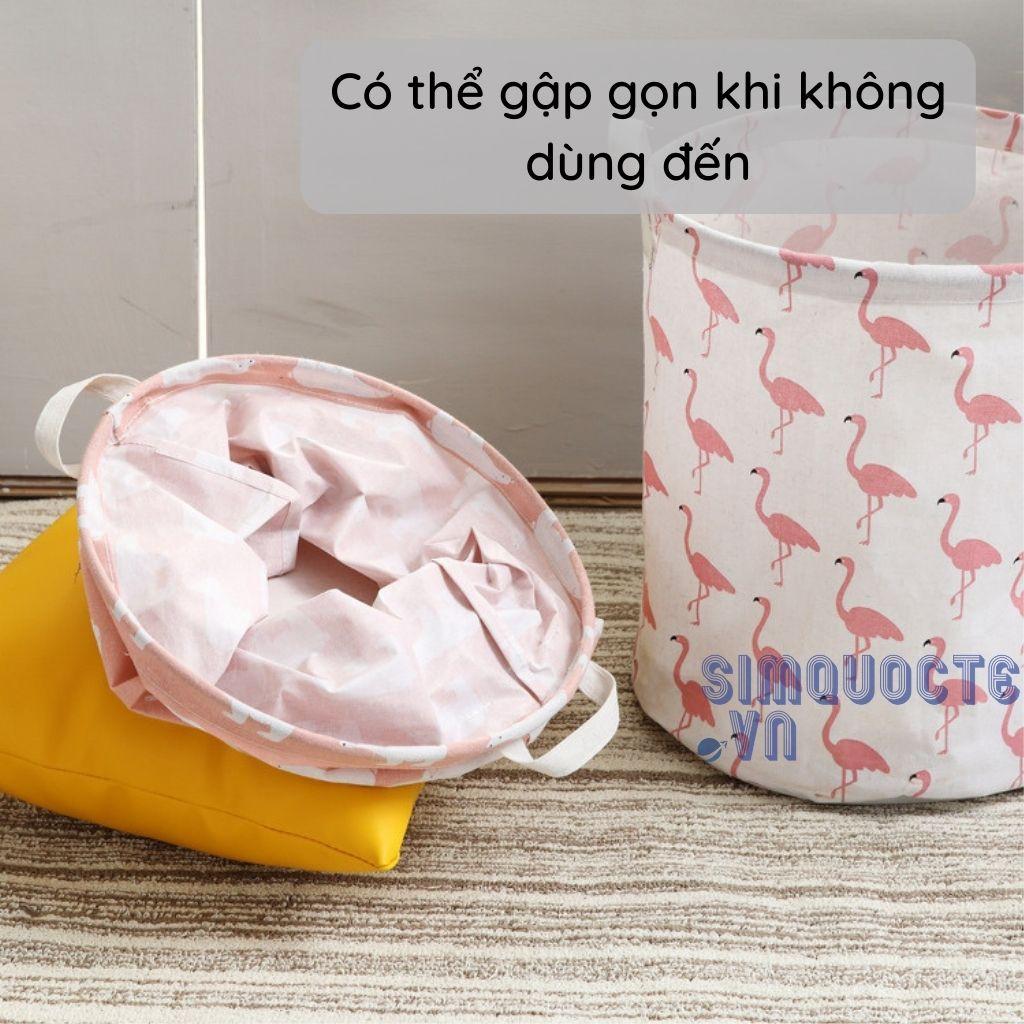 Giỏ vải đựng đồ đa năng chống thấm nước