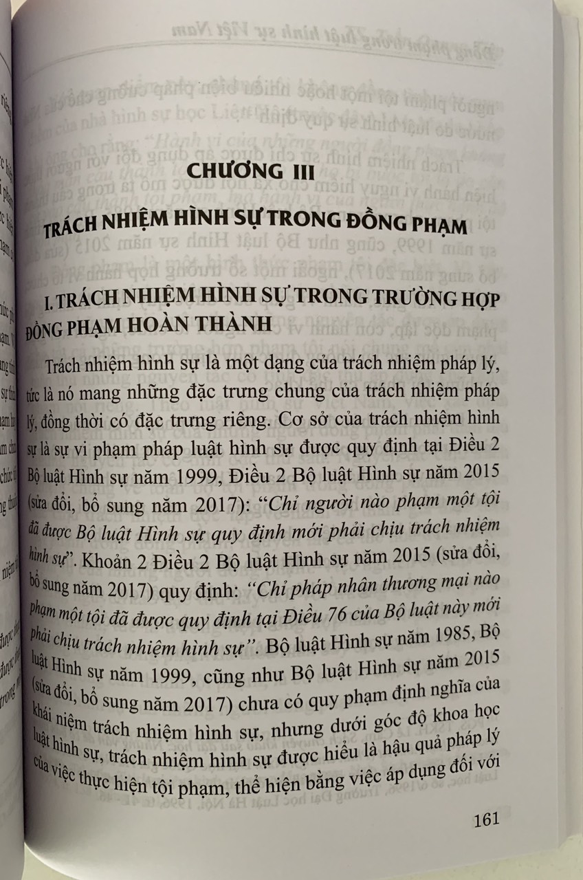 Đồng phạm trong luật hình sự Việt Nam