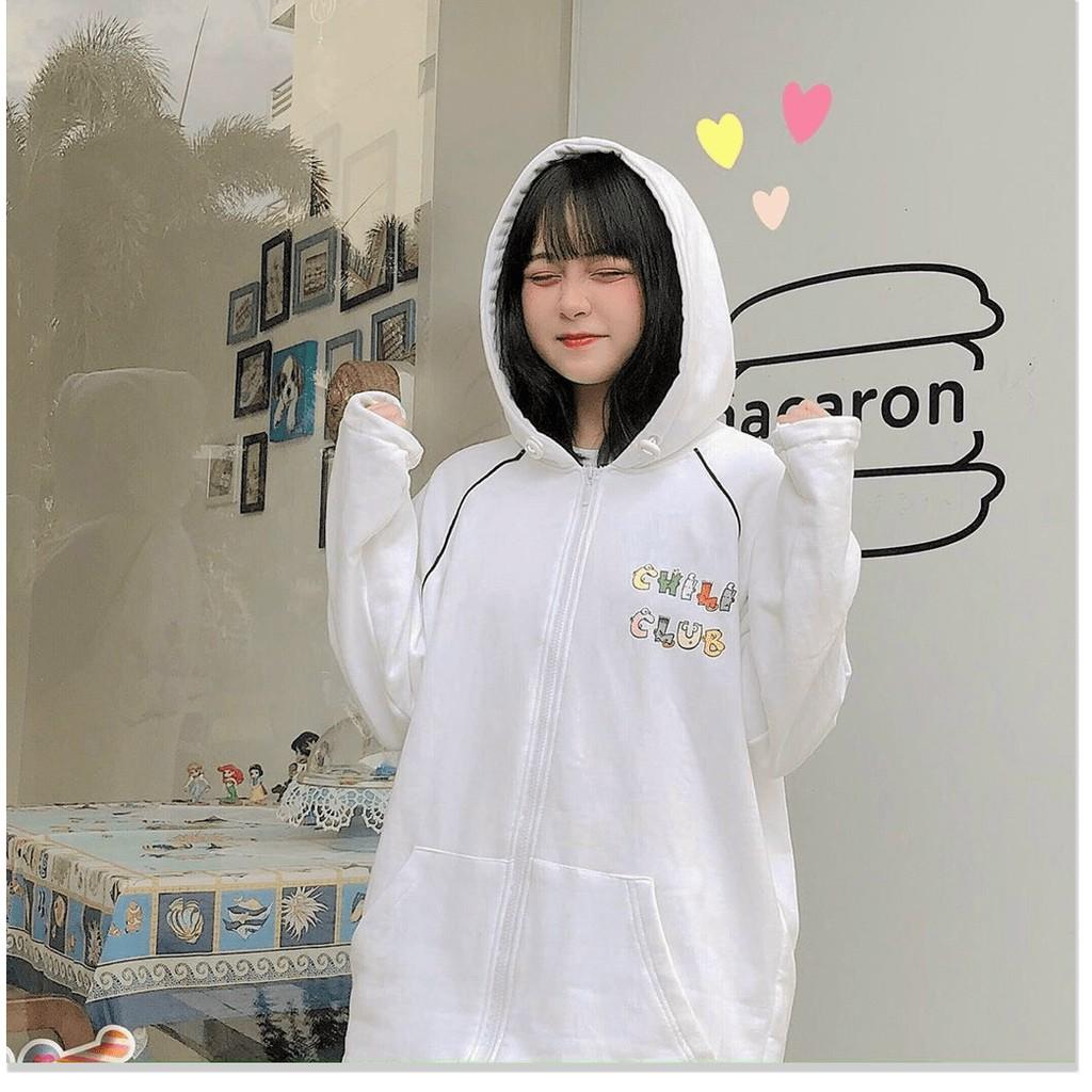 ÁO KHOÁC NỈ NAM NỮ HODDIES PHONG CÁCH HÀN QUỐC 2021 KHANH AN STORE