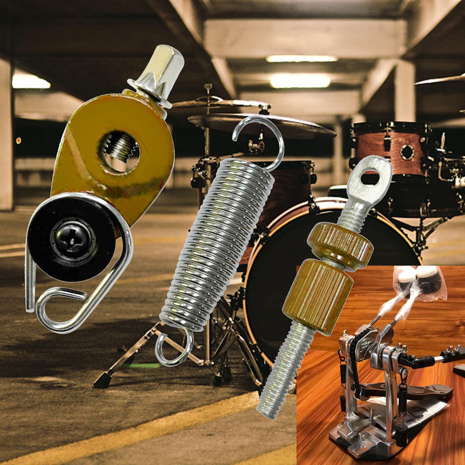 Pedal Spring Tensioner Drum Set Spring for Bass Drum Replacement DIY Parts