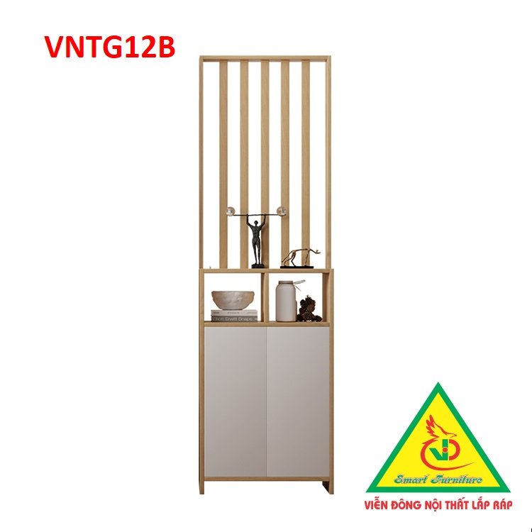 TỦ TRANG TRÍ KIÊM VÁCH NGĂN PHÒNG VNTG12_ Nội thất lắp ráp Viendong Adv