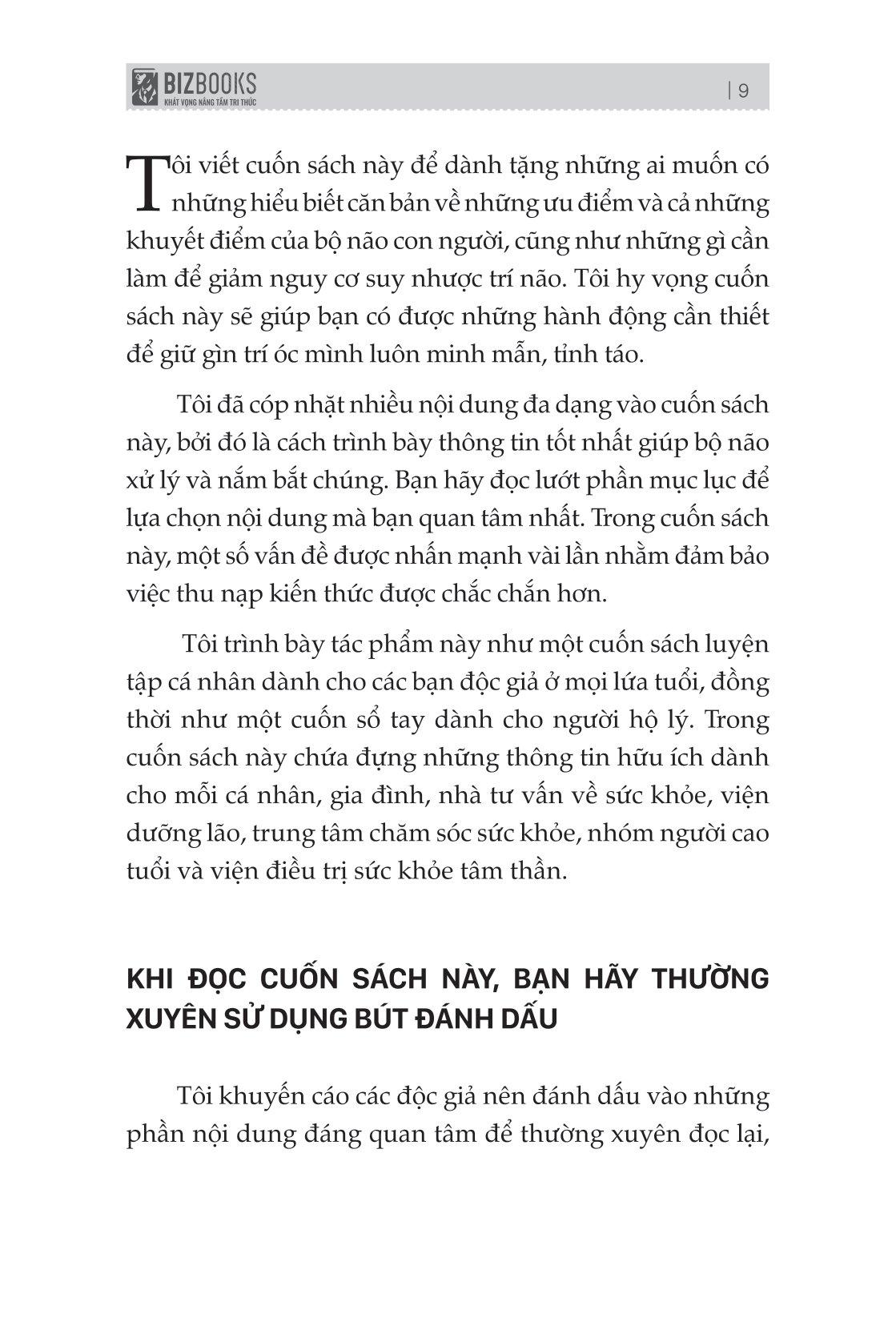 Trí Nhớ Minh Mẫn, Tư Duy Sắc Sảo - Các Chiến Lược Chống Lão Hóa Cho Bộ Não Của Bạn