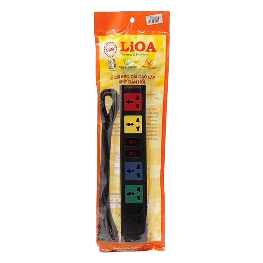 Ổ cắm có dây LIOA 6D32N/6D32WN/6D32WN2X