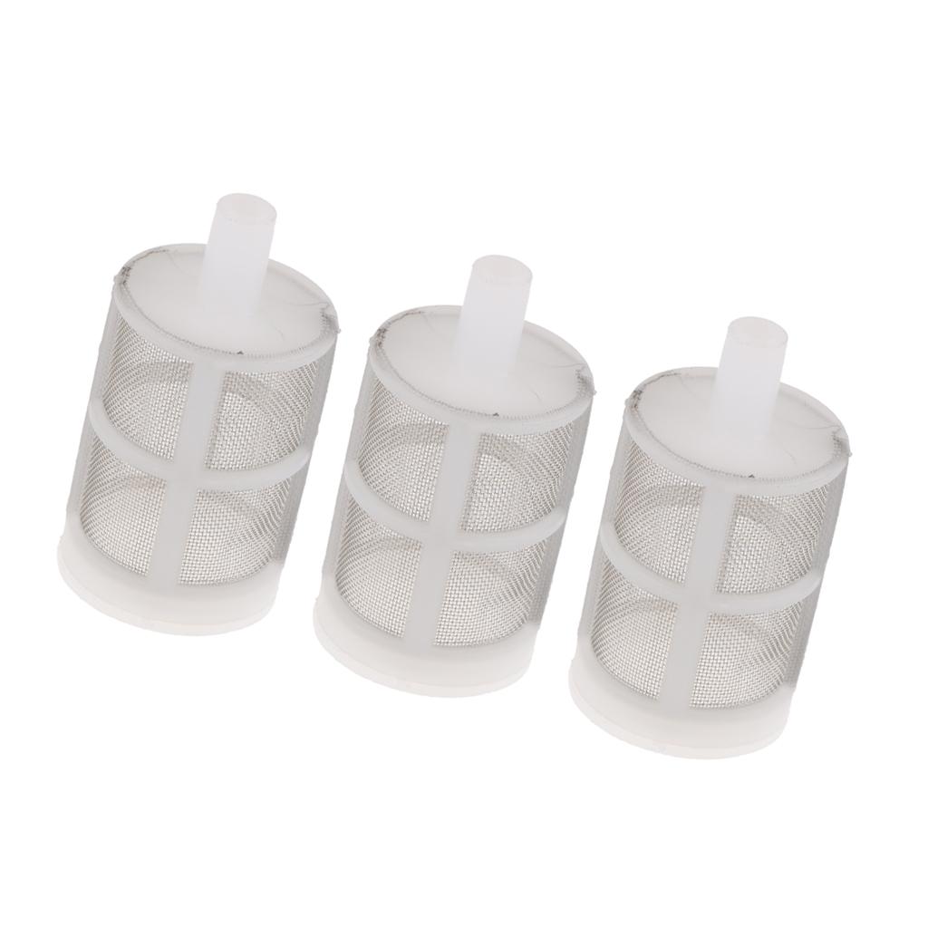 3 Bơm Nước Lọc Thép Không Gỉ Màn Hình, Phù Hợp Với 5-7 Mm Vòi
