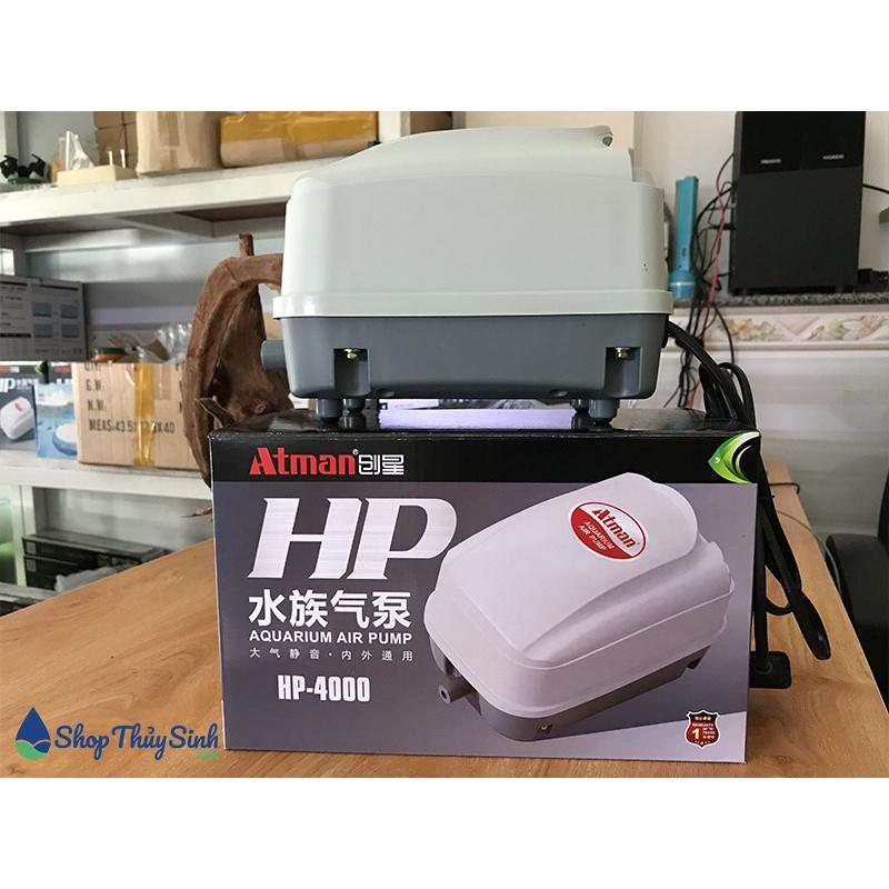Máy Sủi Oxy Atman HP 4000 Dành cho Hồ Cá LONG THÀNH CÁ CẢNH